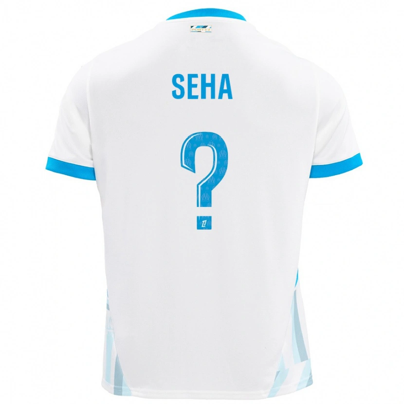 DanxenキッズSayha Seha#0白 空 青ホームシャツ2024/25ジャージーユニフォーム