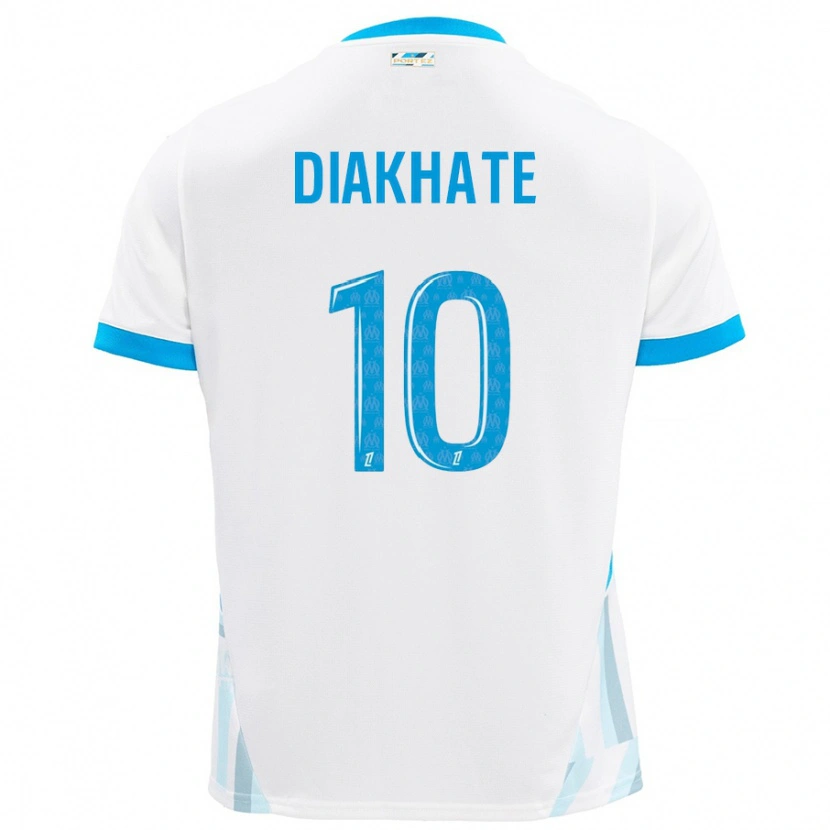 Danxenキッズアワ・ンデイ・ディアカテ#10白 空 青ホームシャツ2024/25ジャージーユニフォーム