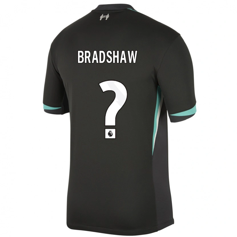 DanxenキッズJoe Bradshaw#0ブラック アンスラサイト ホワイトアウェイシャツ2024/25ジャージーユニフォーム