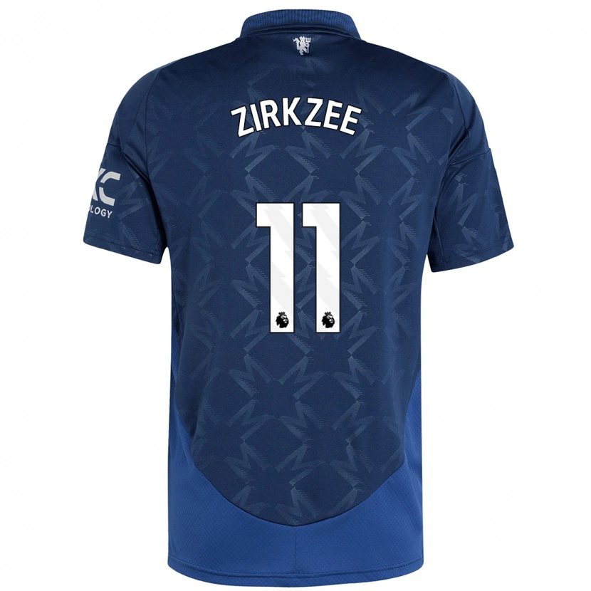 Danxenキッズジョシュア・ザークツィー#11インジゴアウェイシャツ2024/25ジャージーユニフォーム