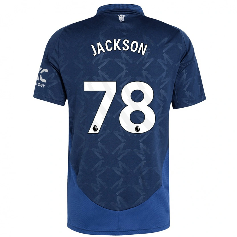 Danxenキッズルイス・ジャクソン#78インジゴアウェイシャツ2024/25ジャージーユニフォーム
