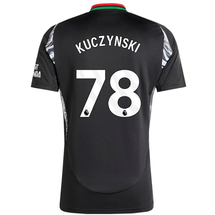 Danxenキッズマックス・クチンスキー#78黒アウェイシャツ2024/25ジャージーユニフォーム