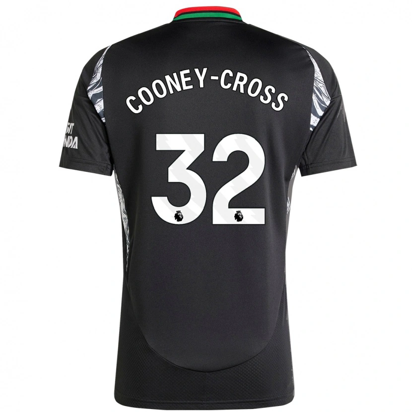 Danxenキッズクーニー・クロス#32黒アウェイシャツ2024/25ジャージーユニフォーム