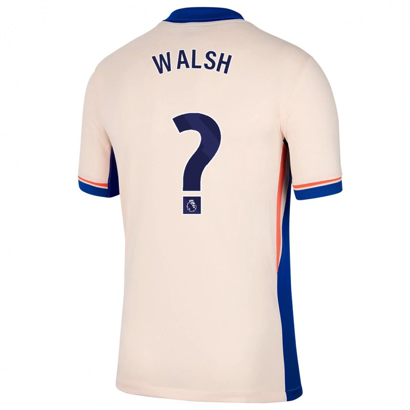 DanxenキッズReggie Walsh#0ライトベージュアウェイシャツ2024/25ジャージーユニフォーム