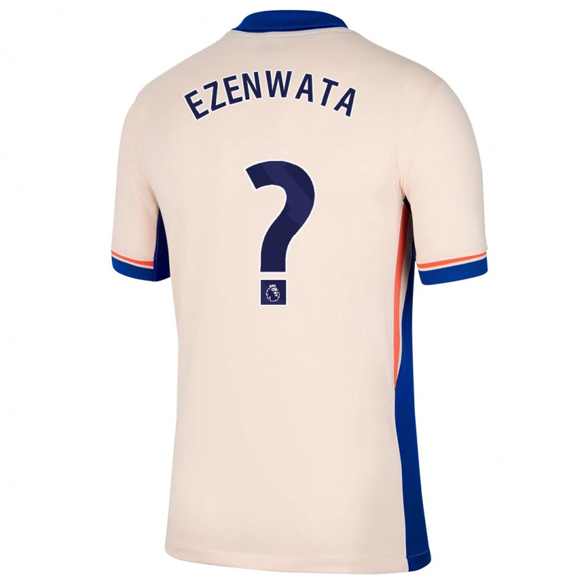 DanxenキッズChizaram Ezenwata#0ライトベージュアウェイシャツ2024/25ジャージーユニフォーム