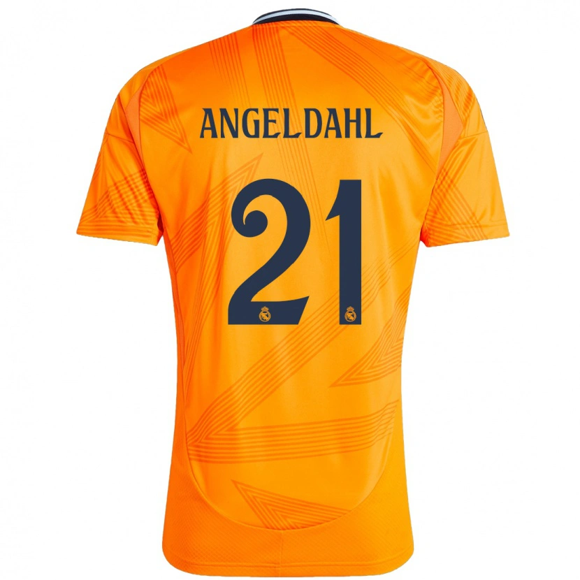 Danxenキッズフィリパ・アンイエルダール#21オレンジアウェイシャツ2024/25ジャージーユニフォーム