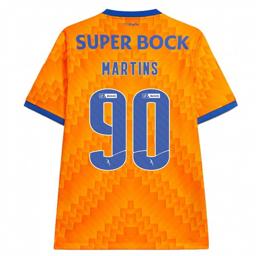 Danxenキッズギル・ピント・マルティンス#90オレンジアウェイシャツ2024/25ジャージーユニフォーム