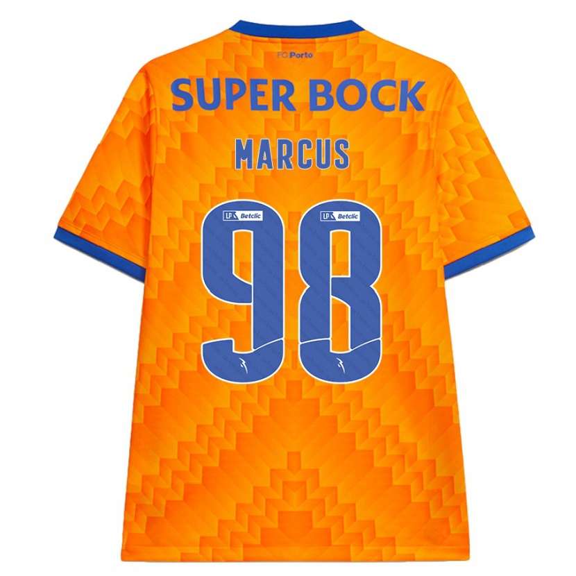 Danxenキッズエイブラハム・マーカス#98オレンジアウェイシャツ2024/25ジャージーユニフォーム