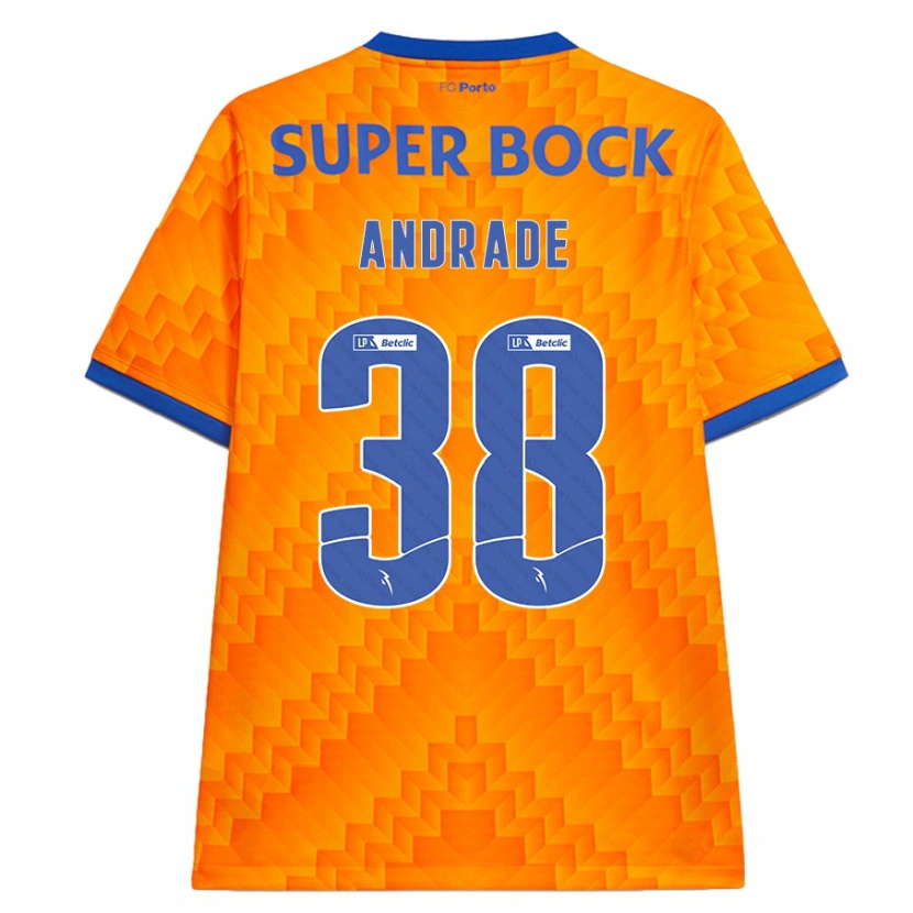 Danxenキッズフェルナンド#38オレンジアウェイシャツ2024/25ジャージーユニフォーム