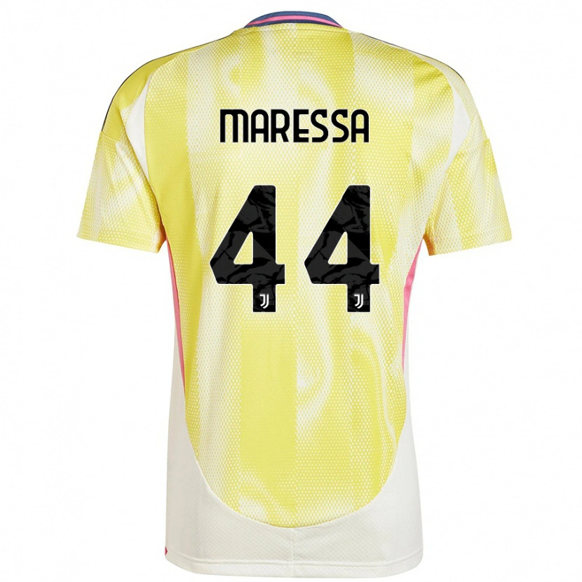 Danxenキッズトマソ・マレッサ#44ソーラーイエローアウェイシャツ2024/25ジャージーユニフォーム