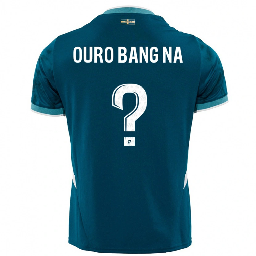 DanxenキッズRayan Ouro Bang Na#0ターコイズブルーアウェイシャツ2024/25ジャージーユニフォーム