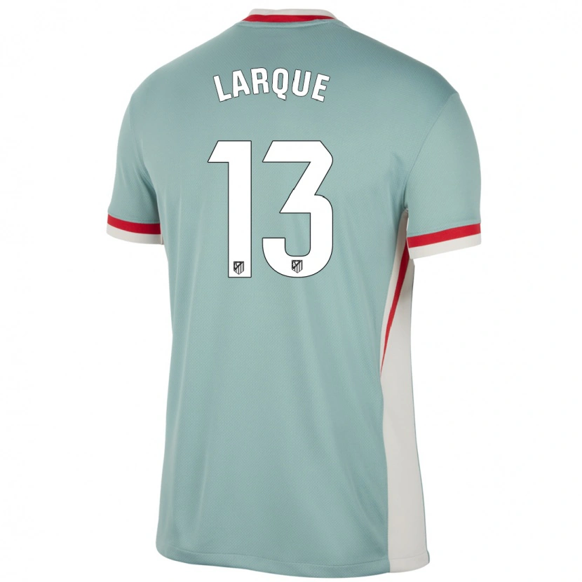 DanxenキッズPatricia Larqué#13ライトベージュブルーアウェイシャツ2024/25ジャージーユニフォーム