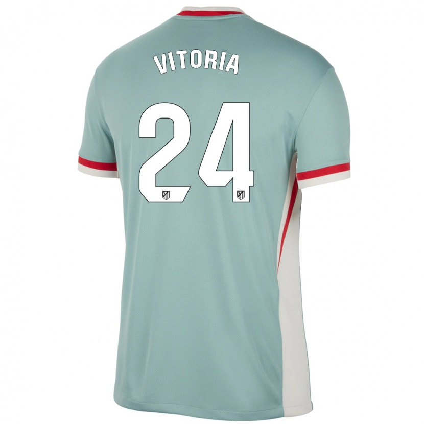 DanxenキッズAna Vitória#24ライトベージュブルーアウェイシャツ2024/25ジャージーユニフォーム