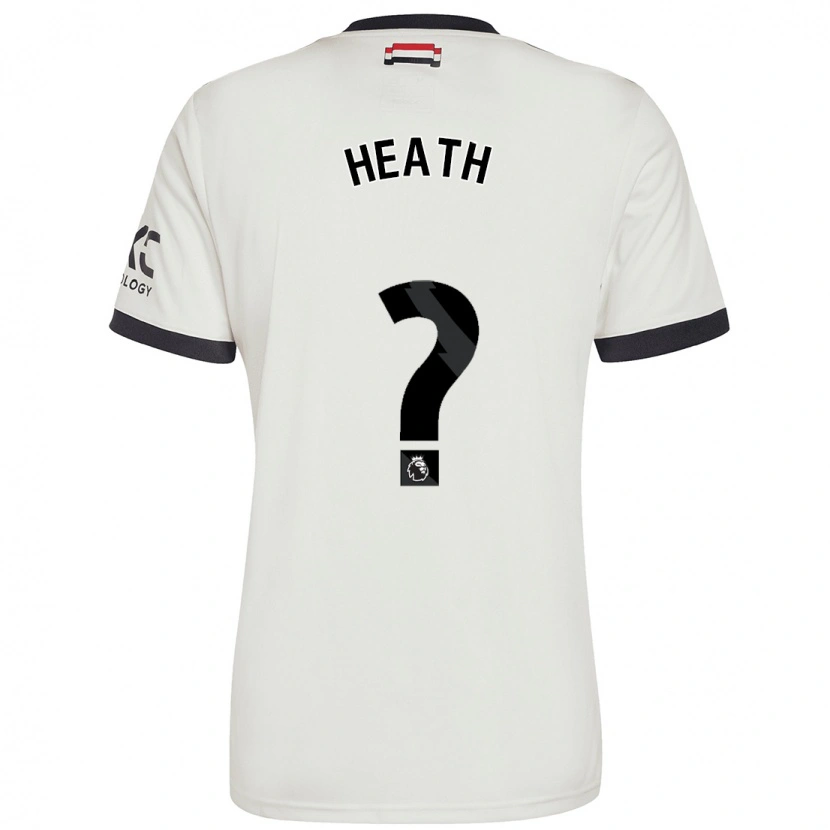 DanxenキッズFred Heath#0オフホワイトサードユニフォームシャツ2024/25ジャージーユニフォーム