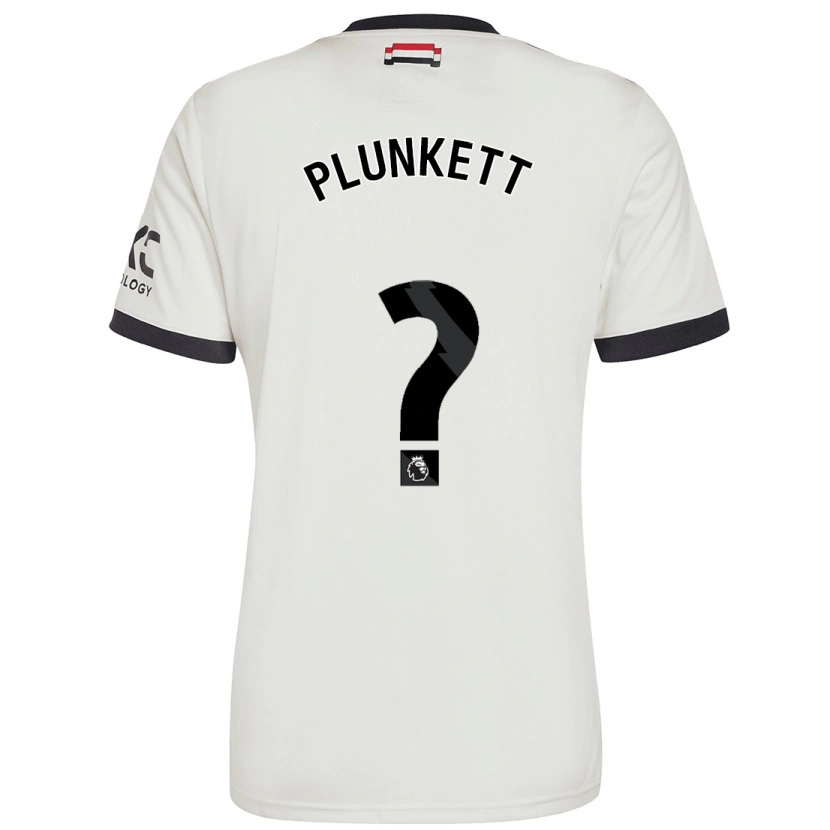 DanxenキッズDante Plunkett#0オフホワイトサードユニフォームシャツ2024/25ジャージーユニフォーム