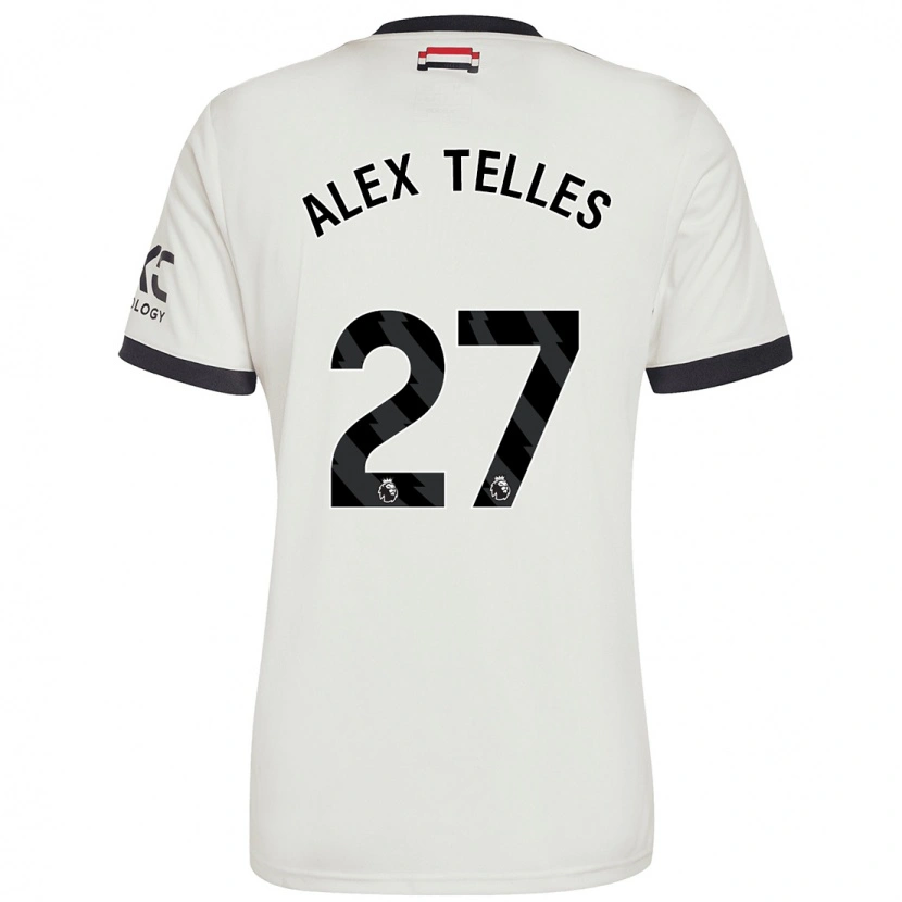 Danxenキッズアレックス・ニコラオ・テレス#27オフホワイトサードユニフォームシャツ2024/25ジャージーユニフォーム