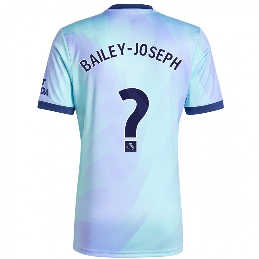 DanxenキッズBrando Bailey-Joseph#0アクアサードユニフォームシャツ2024/25ジャージーユニフォーム