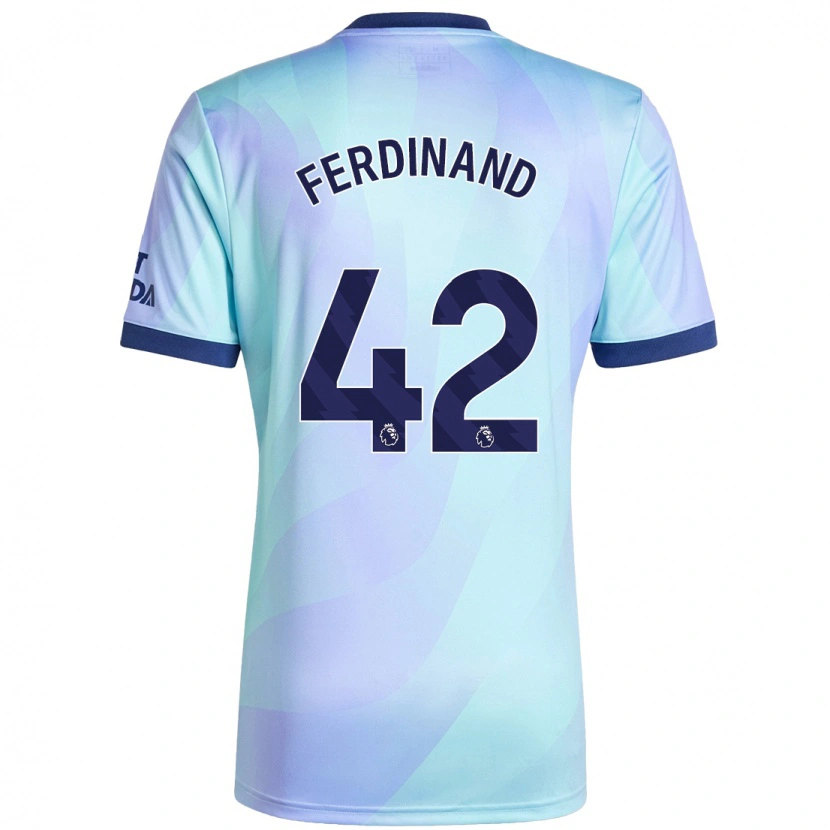 Danxenキッズセブ・フェルディナンド#42アクアサードユニフォームシャツ2024/25ジャージーユニフォーム