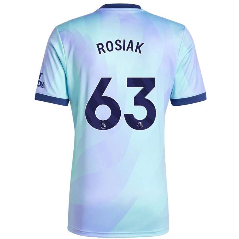 Danxenキッズミハル・ロシアック#63アクアサードユニフォームシャツ2024/25ジャージーユニフォーム