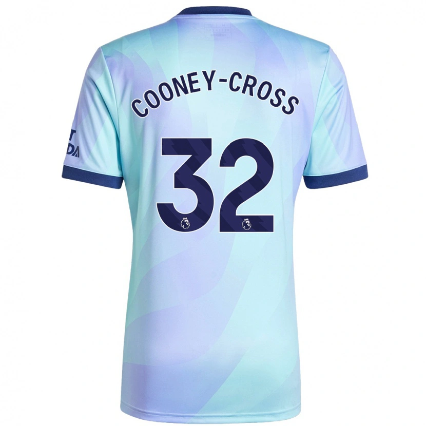 Danxenキッズクーニー・クロス#32アクアサードユニフォームシャツ2024/25ジャージーユニフォーム