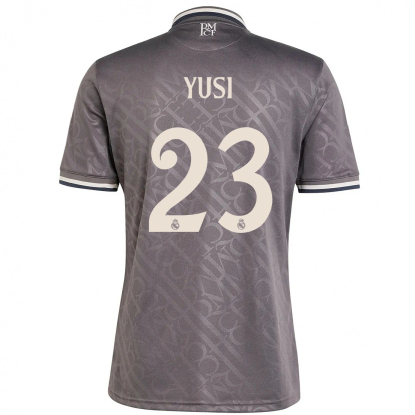 Danxenキッズユシ#23チャコールサードユニフォームシャツ2024/25ジャージーユニフォーム