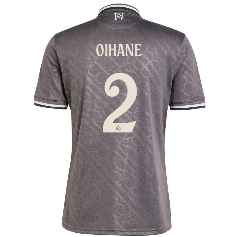 Danxenキッズオイハネ・ヘルナンデス#2チャコールサードユニフォームシャツ2024/25ジャージーユニフォーム