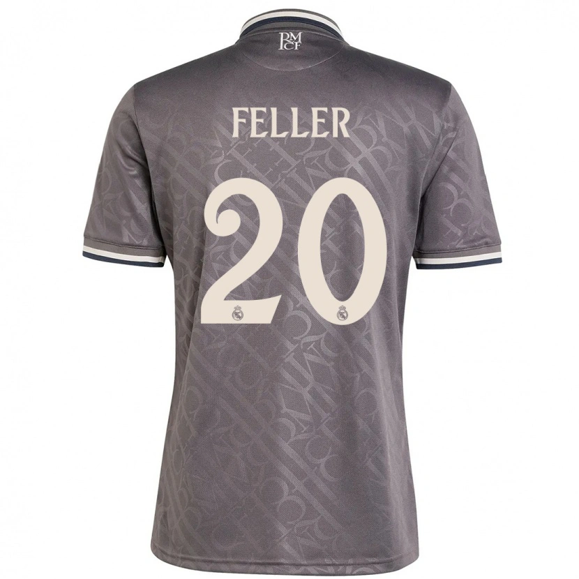 Danxenキッズナオミ・フェラー#20チャコールサードユニフォームシャツ2024/25ジャージーユニフォーム