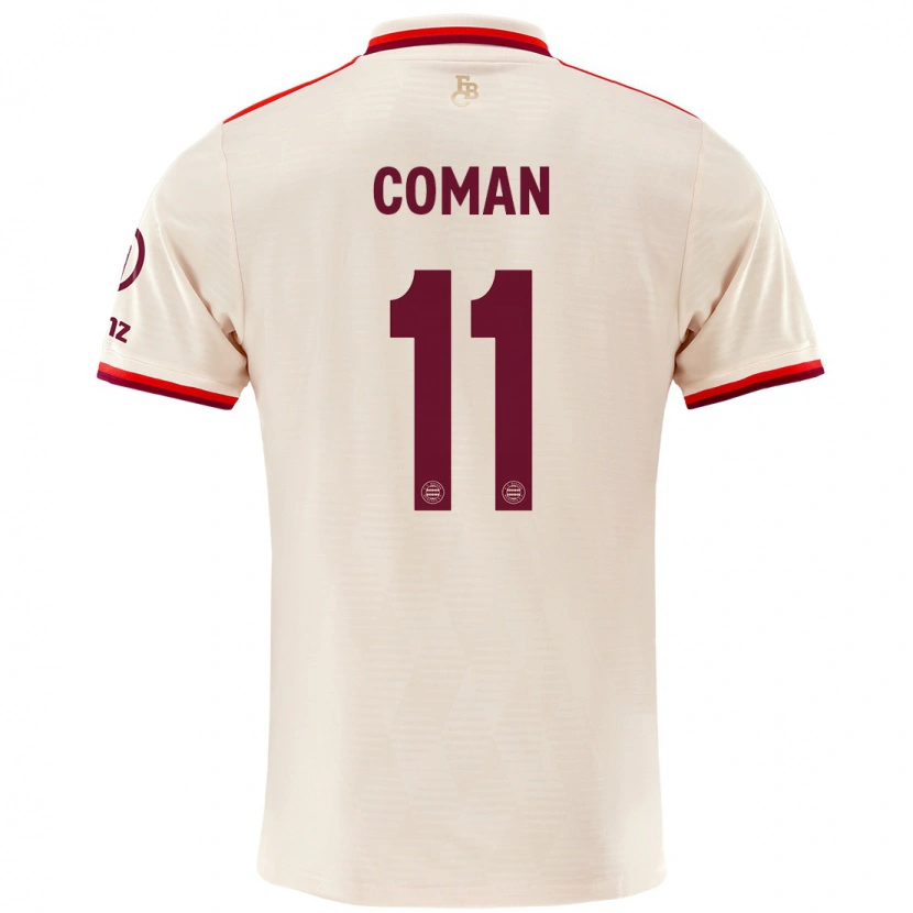 Danxenキッズキングスレイ・コマン#11リネンサードユニフォームシャツ2024/25ジャージーユニフォーム