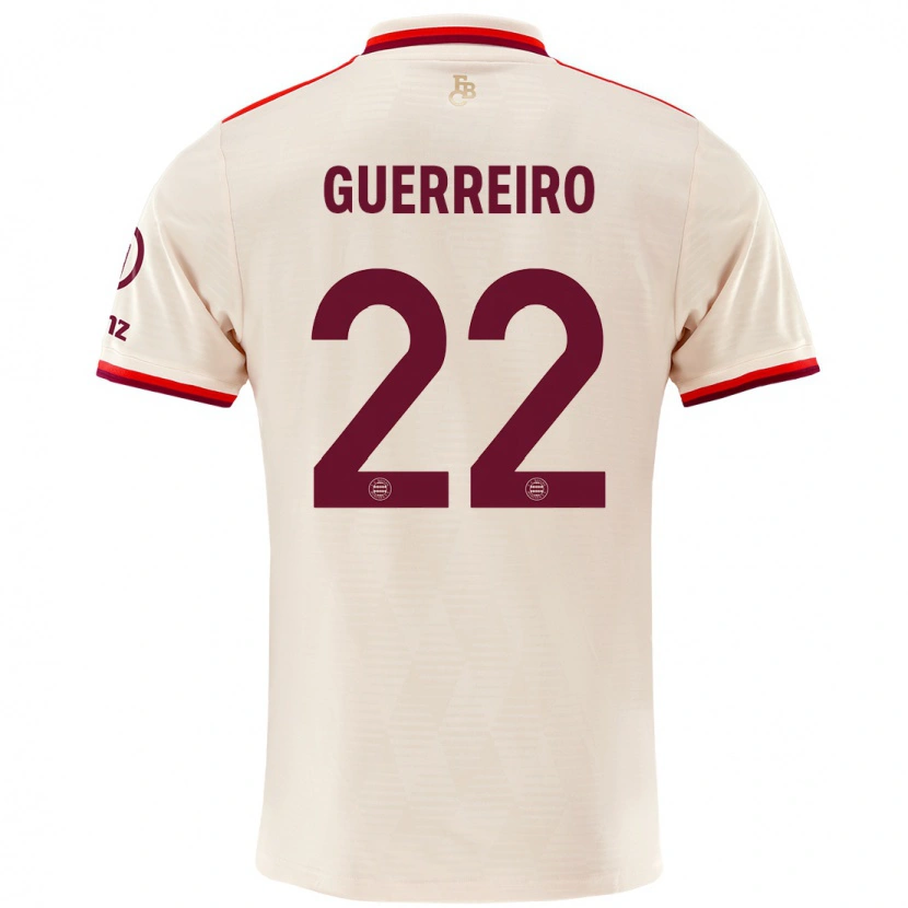 Danxenキッズラファエル・ゲレイロ#22リネンサードユニフォームシャツ2024/25ジャージーユニフォーム