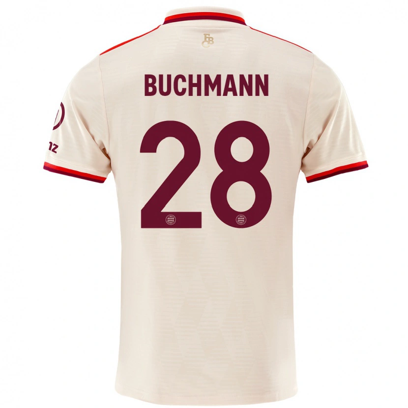 Danxenキッズタレク・ブッフマン#28リネンサードユニフォームシャツ2024/25ジャージーユニフォーム