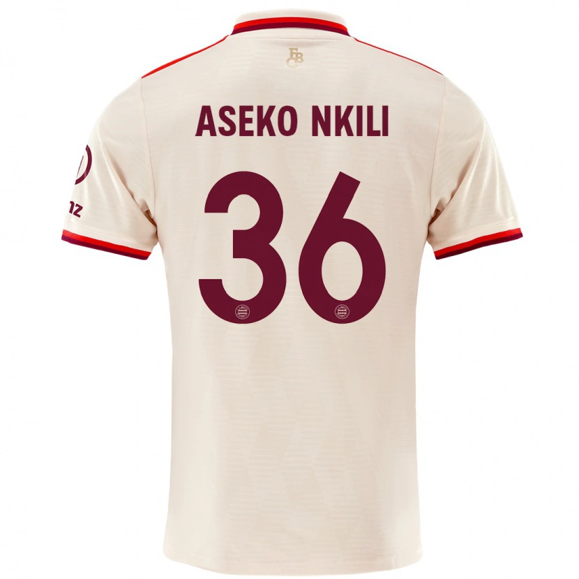Danxenキッズノエル・アセコ・ンキリ#36リネンサードユニフォームシャツ2024/25ジャージーユニフォーム