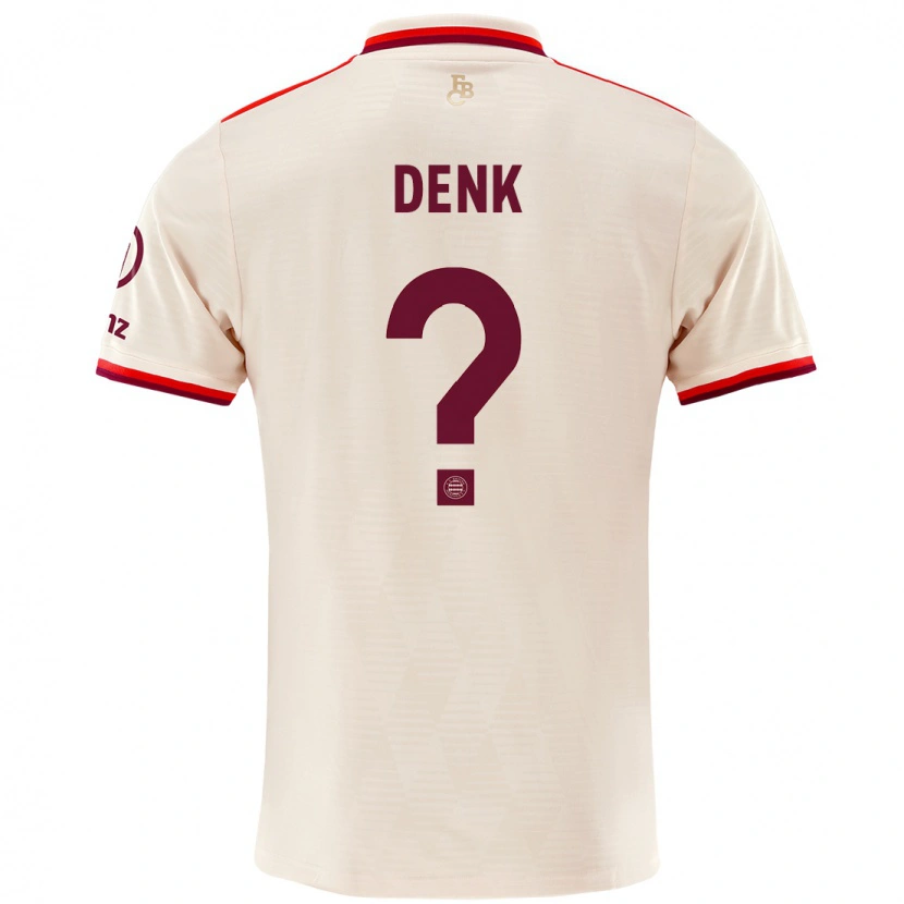 Danxenキッズルカ・デンク#0リネンサードユニフォームシャツ2024/25ジャージーユニフォーム