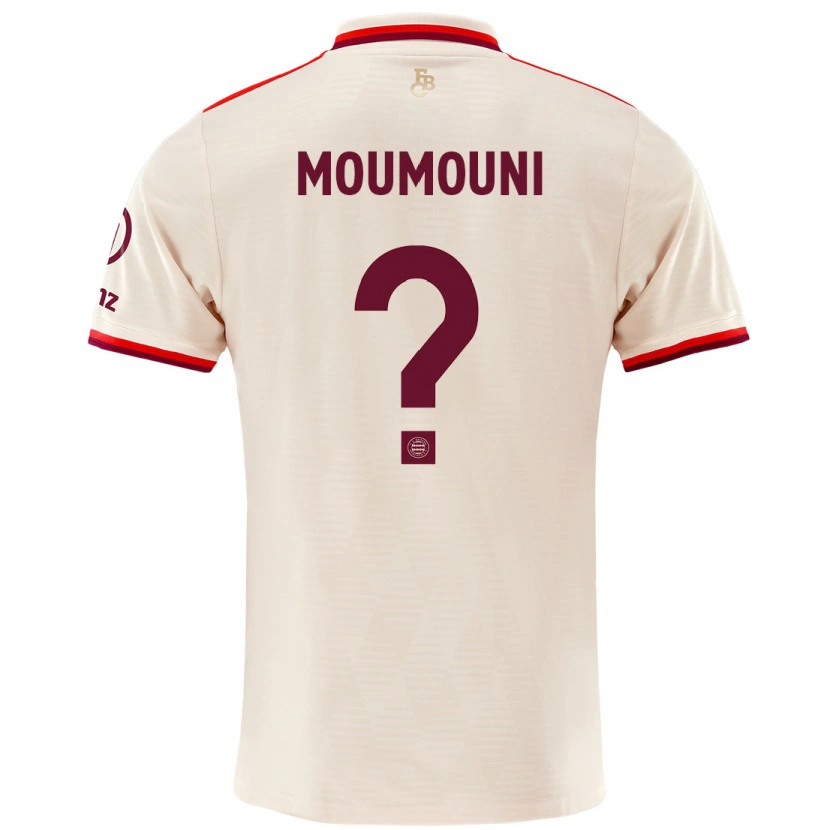 DanxenキッズRayan Moumouni#0リネンサードユニフォームシャツ2024/25ジャージーユニフォーム
