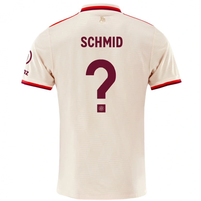 DanxenキッズLeopold Schmid#0リネンサードユニフォームシャツ2024/25ジャージーユニフォーム