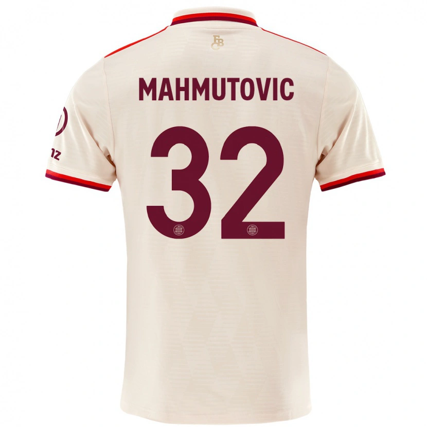 Danxenキッズエナ・マフムトビッチ#32リネンサードユニフォームシャツ2024/25ジャージーユニフォーム