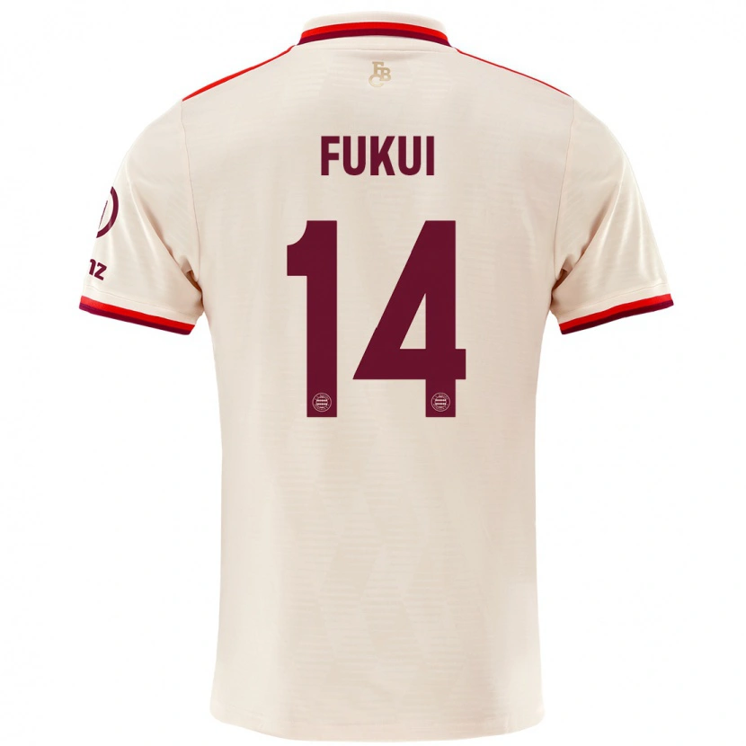 Danxenキッズ対地 福井#14リネンサードユニフォームシャツ2024/25ジャージーユニフォーム