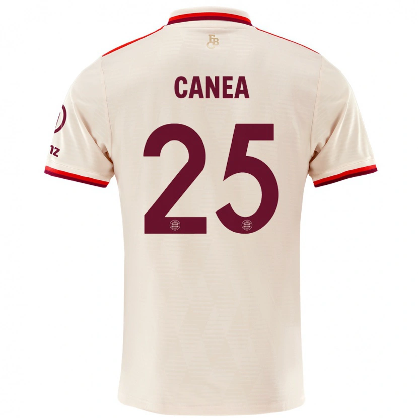 Danxenキッズレアスカネア#25リネンサードユニフォームシャツ2024/25ジャージーユニフォーム