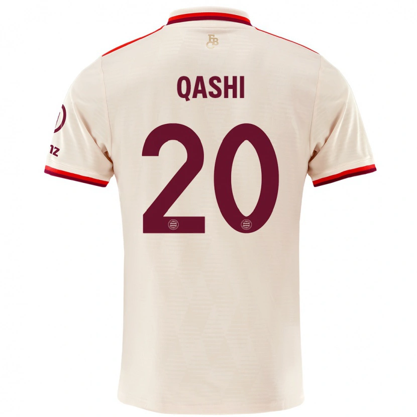 Danxenキッズユーセフ・カシ#20リネンサードユニフォームシャツ2024/25ジャージーユニフォーム