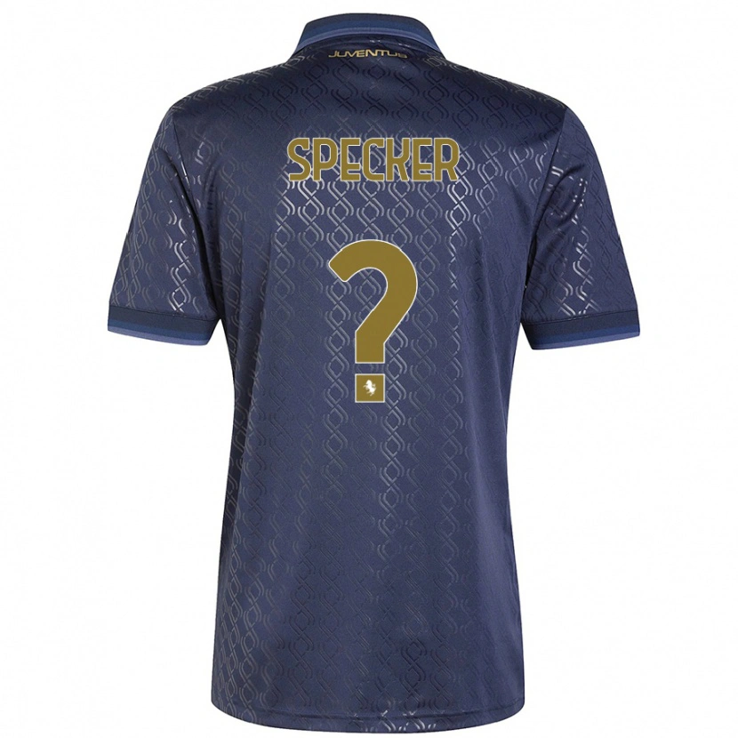DanxenキッズStefano Specker#0ネイビーブルーサードユニフォームシャツ2024/25ジャージーユニフォーム