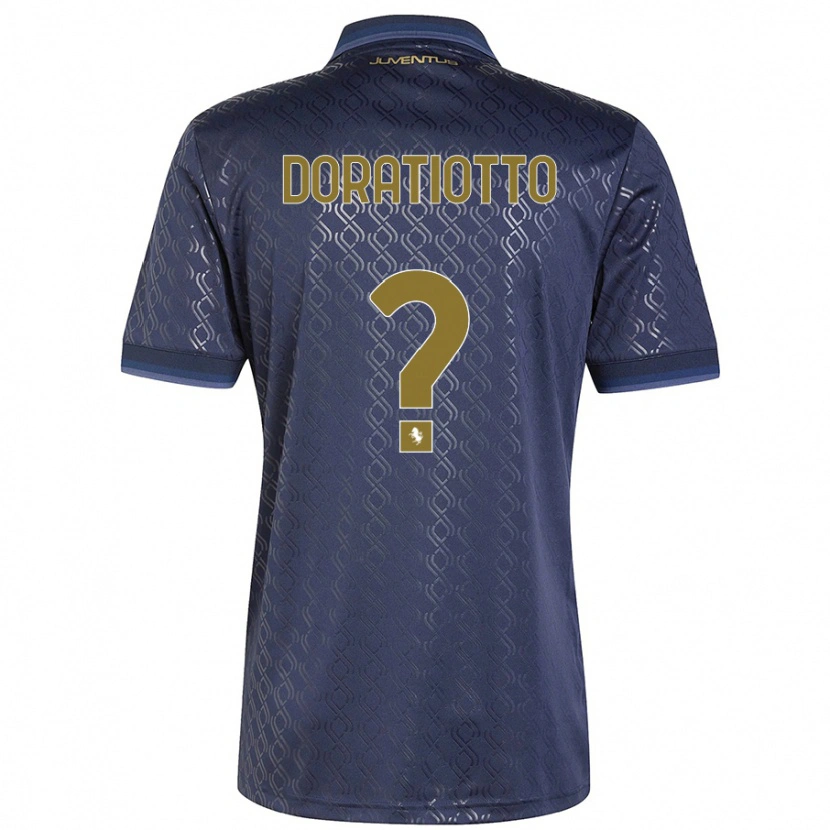 Danxenキッズジュリオ・ドラティオット#0ネイビーブルーサードユニフォームシャツ2024/25ジャージーユニフォーム