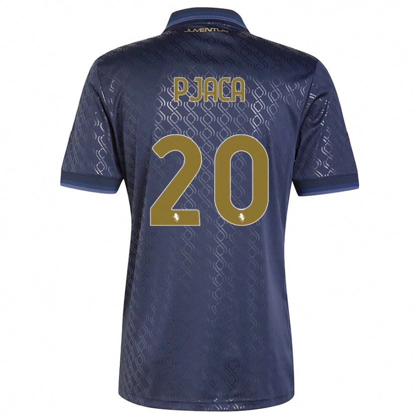 Danxenキッズマルコ・ピアツァ#20ネイビーブルーサードユニフォームシャツ2024/25ジャージーユニフォーム