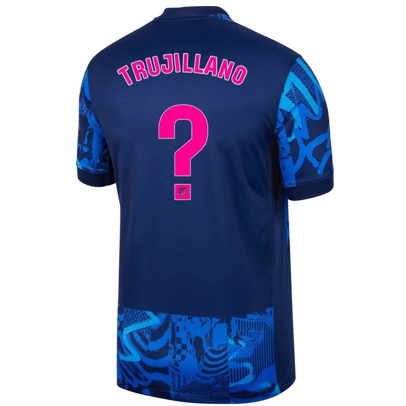 DanxenキッズGuillermo Trujillano#0ロイヤルブルーサードユニフォームシャツ2024/25ジャージーユニフォーム