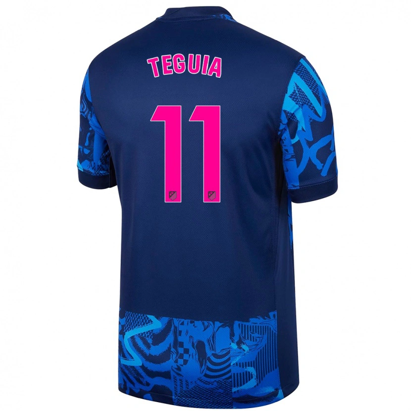 Danxenキッズセドリック・テギア#11ロイヤルブルーサードユニフォームシャツ2024/25ジャージーユニフォーム