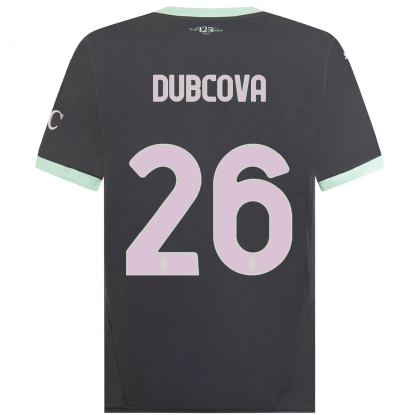 Danxenキッズミカエラ・ドゥブコワ#26グレーサードユニフォームシャツ2024/25ジャージーユニフォーム