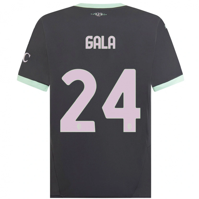 Danxenキッズアントニオガラ#24グレーサードユニフォームシャツ2024/25ジャージーユニフォーム