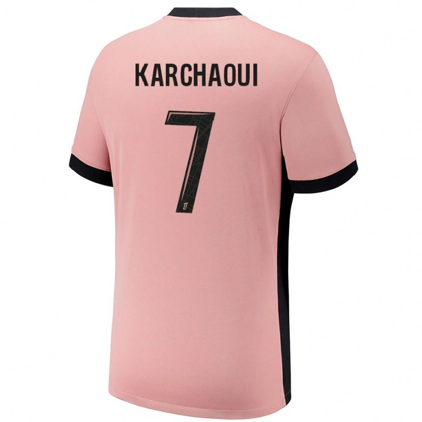Danxenキッズサキナ・キャシャウィ#7ラストピンクサードユニフォームシャツ2024/25ジャージーユニフォーム