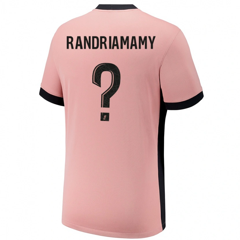 Danxenキッズマティアス・ランドリアマミー#0ラストピンクサードユニフォームシャツ2024/25ジャージーユニフォーム