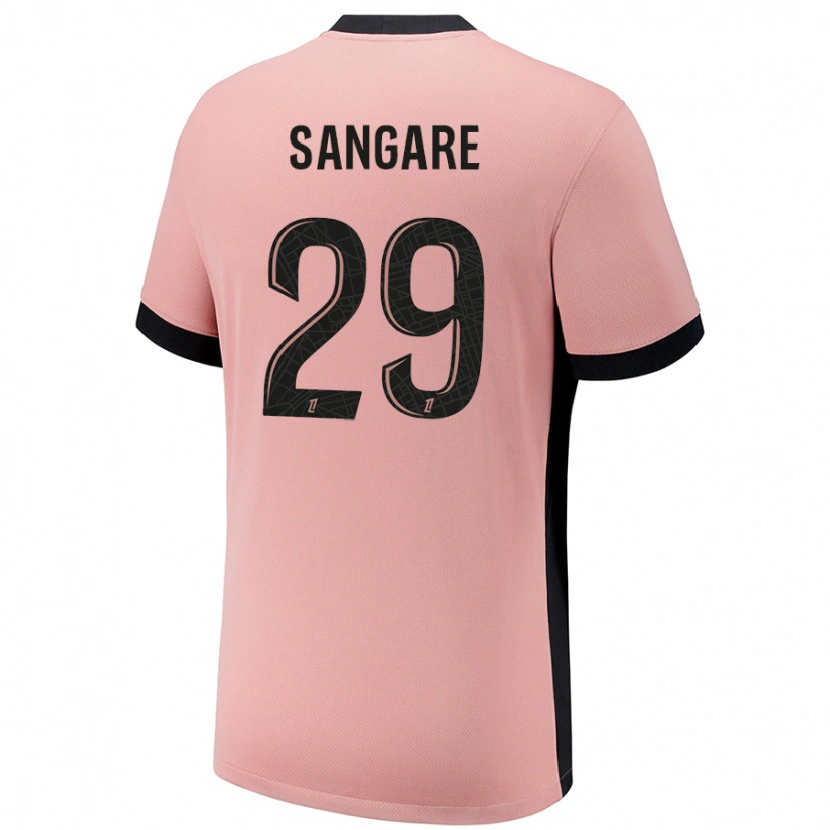 Danxenキッズはわさんがれ#29ラストピンクサードユニフォームシャツ2024/25ジャージーユニフォーム