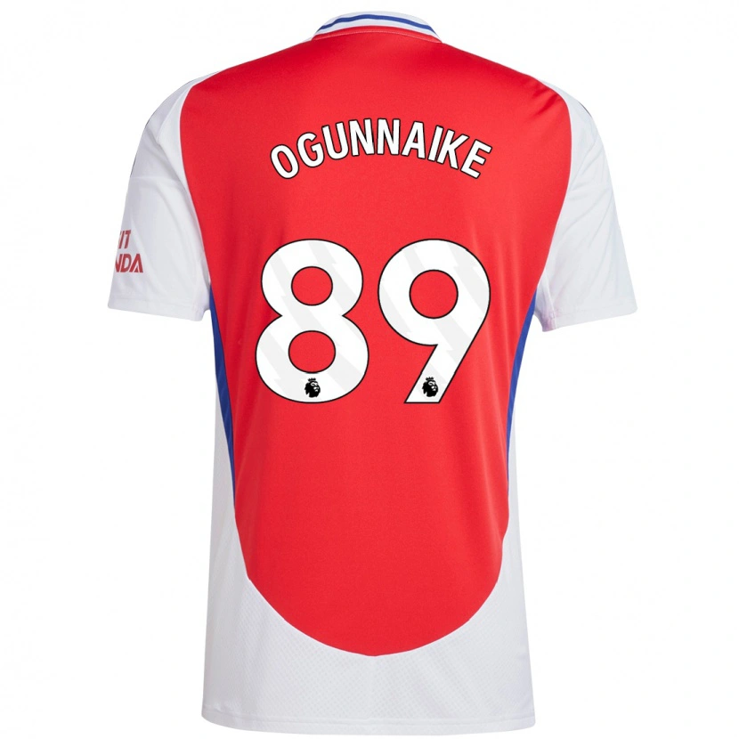 DanxenメンズJosh Ogunnaike#89赤 白ホームシャツ2024/25ジャージーユニフォーム