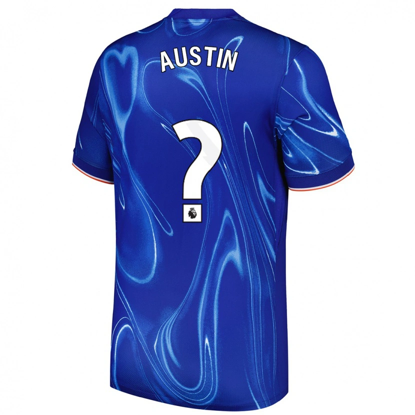 DanxenメンズJack Austin#0ブルーホワイトホームシャツ2024/25ジャージーユニフォーム